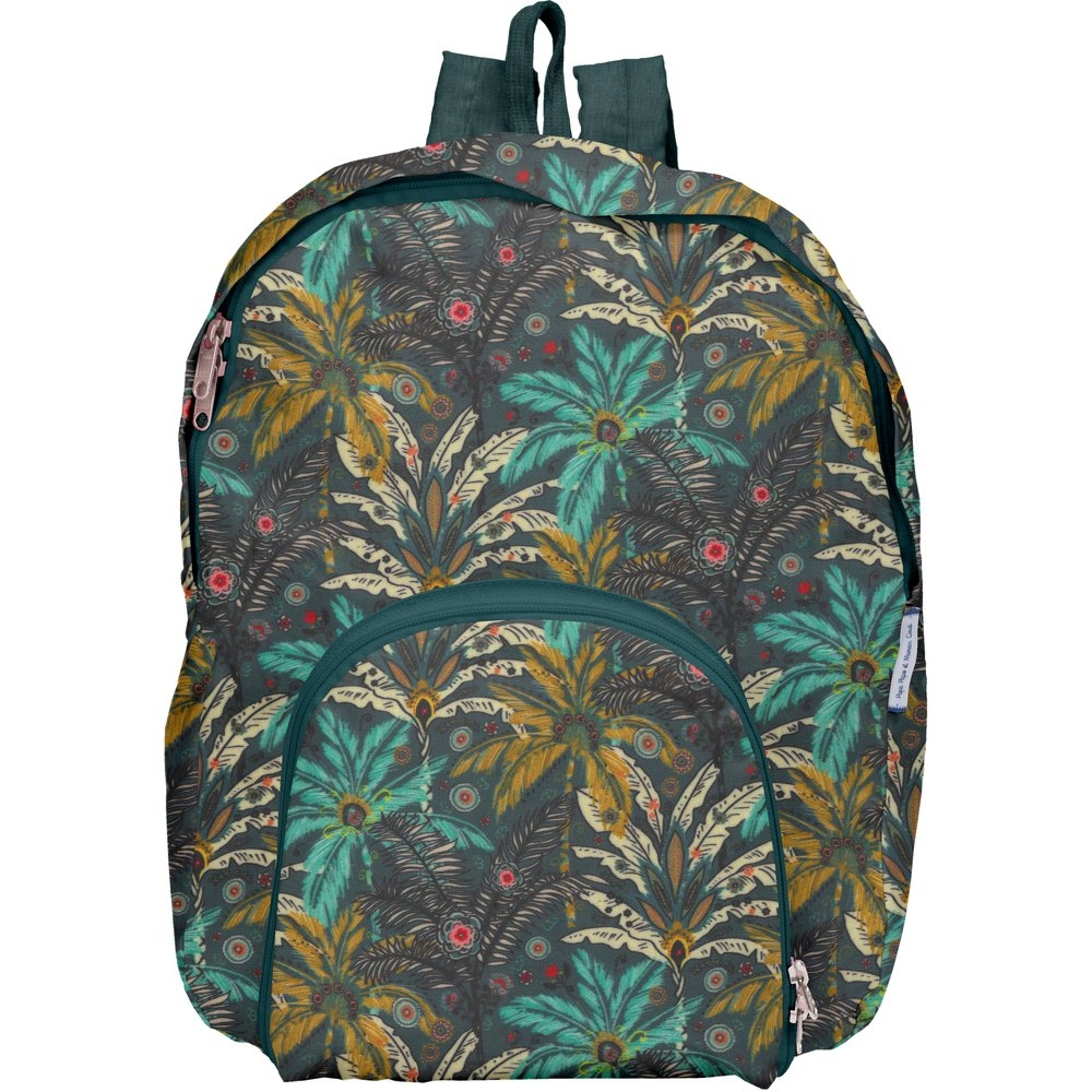 Sac À Dos Pliable Palmia Emeraude