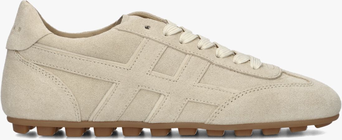 beige hogan lage sneakers h693 allacciato h