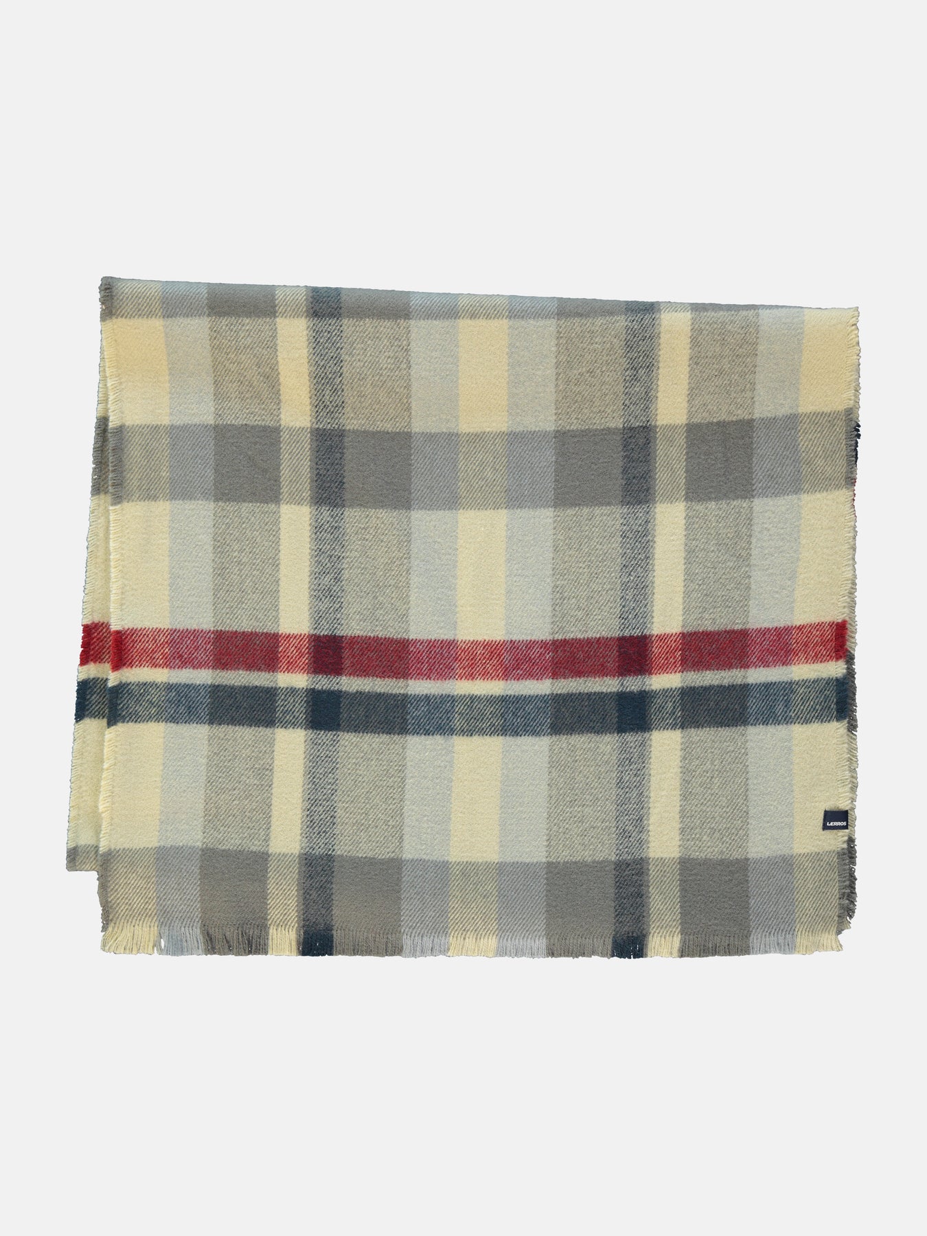 Schal in tonalem Multicolor-Karo