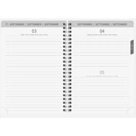 BRUNNEN Wochenkalender Schülerkalender Confetti, A5, PP, 2S/1W, 2022 / 2023