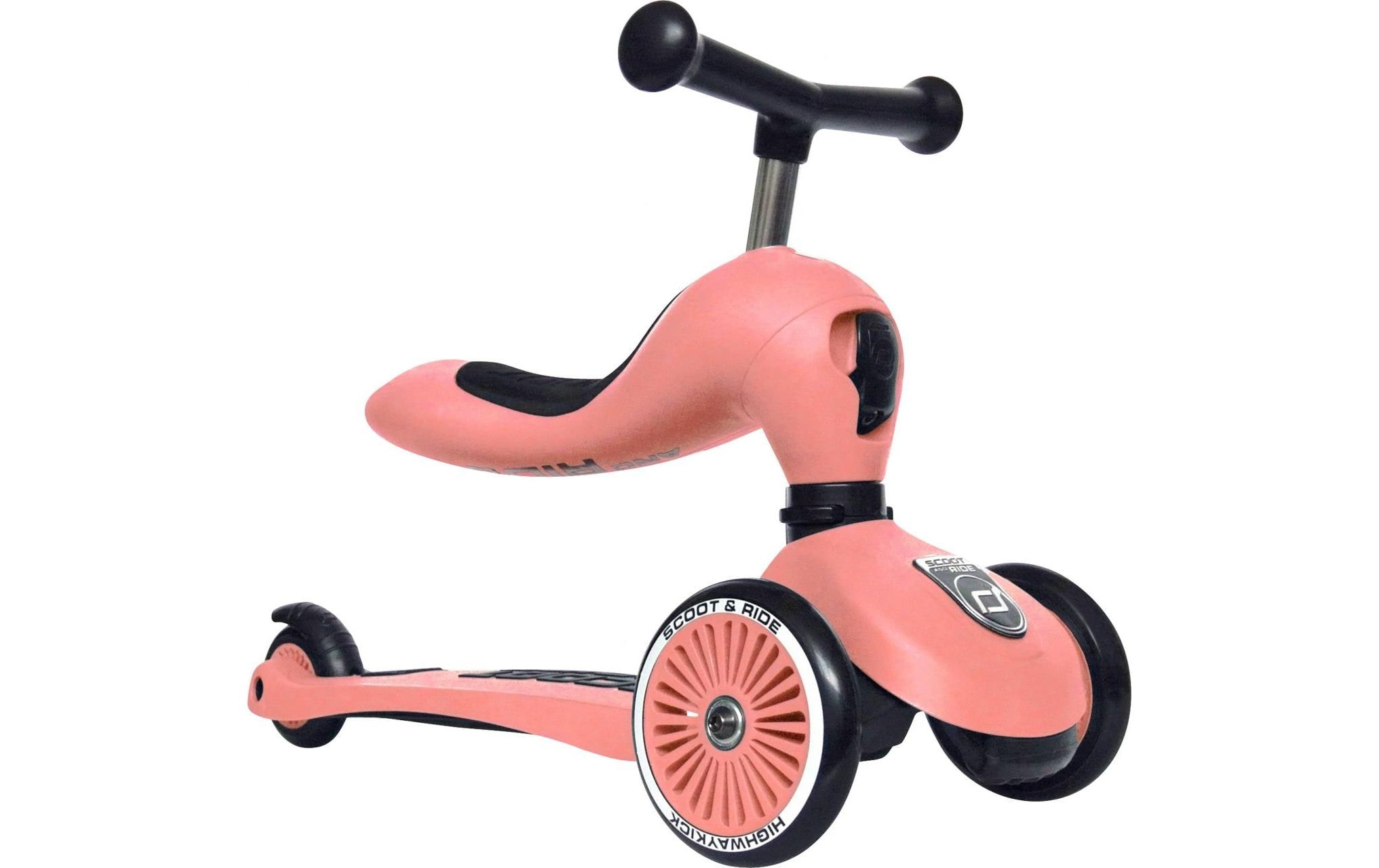 Scooter Highwaykick 1 PeachScooter mit Sitz