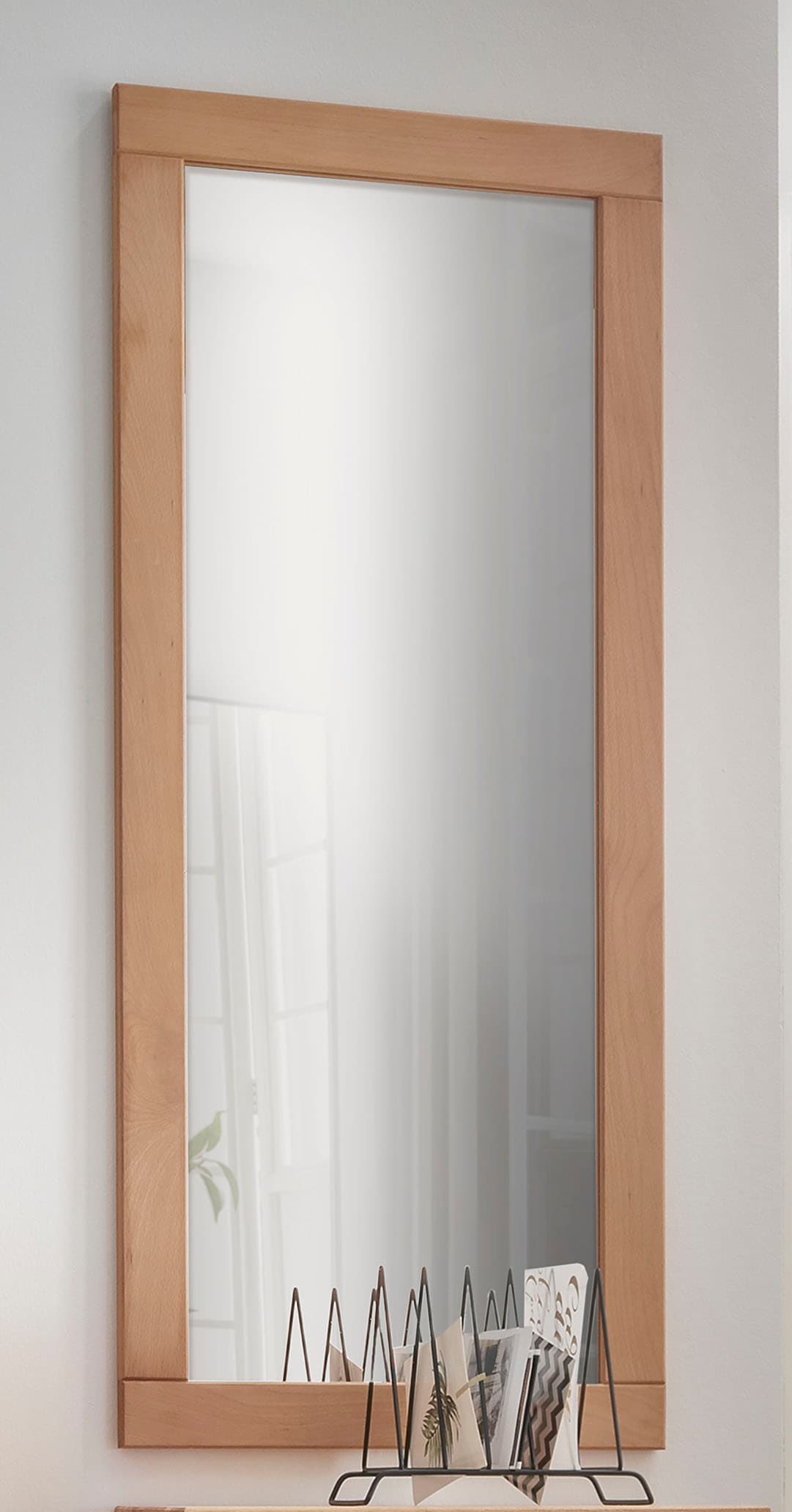 Home affaire Wandspiegel »Dura« aus FSC®-zertifiziertem Massivholz, Breite 50 cm