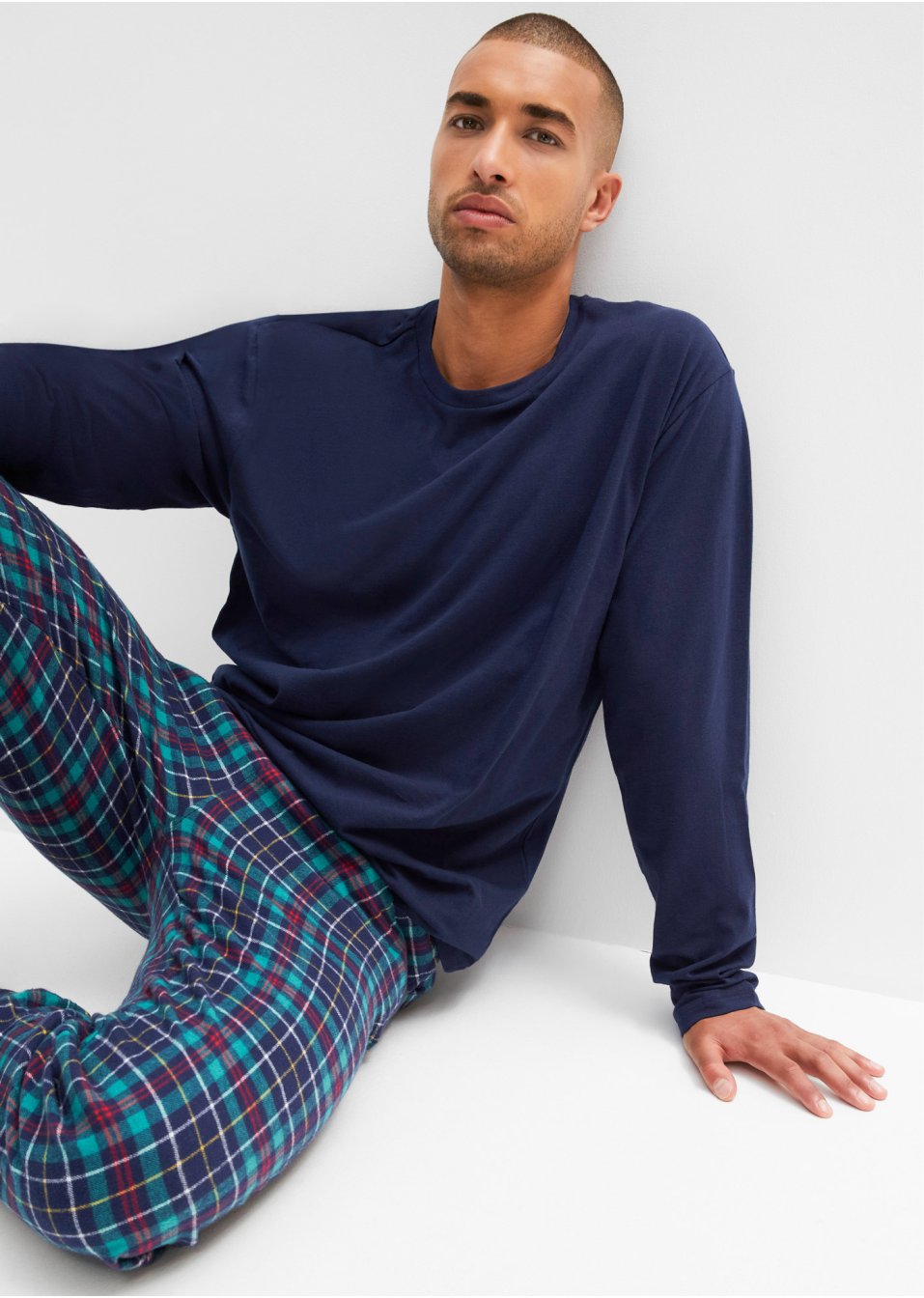 Pyjama avec pantalon en flanelle