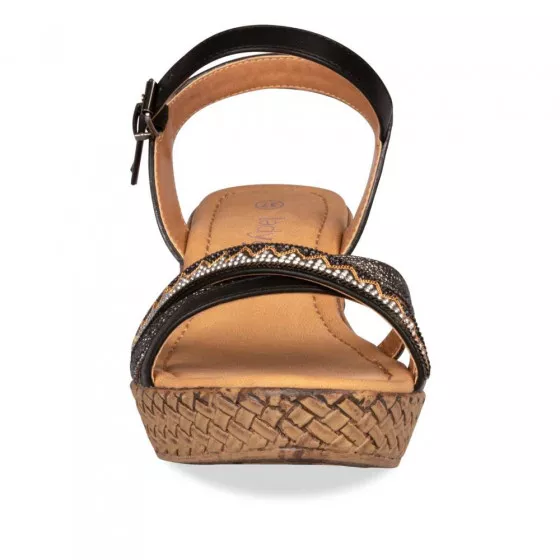 Sandales NOIR LADY GLAM