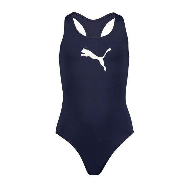 Puma Fato de Banho Racerback Navy 13-14 Anos