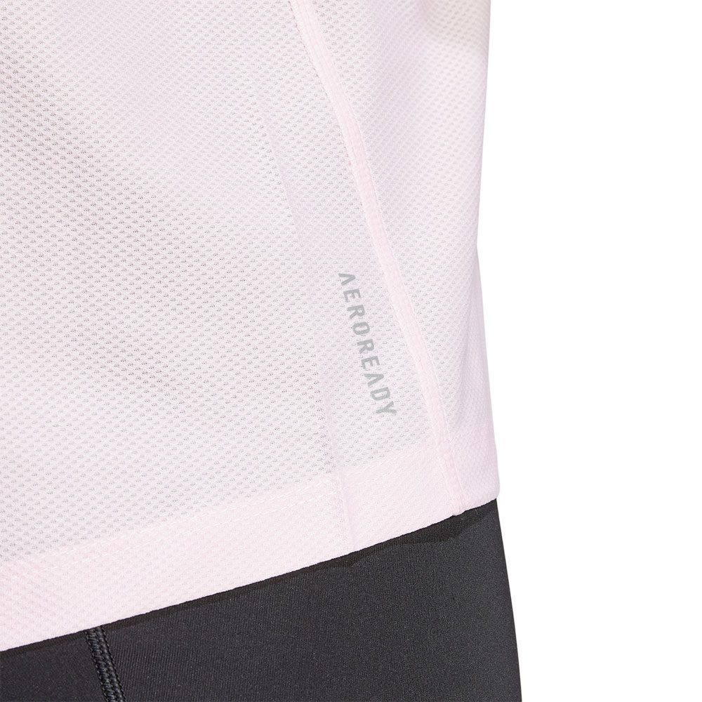 adidas Own the Run T-Shirt Damen clear pink