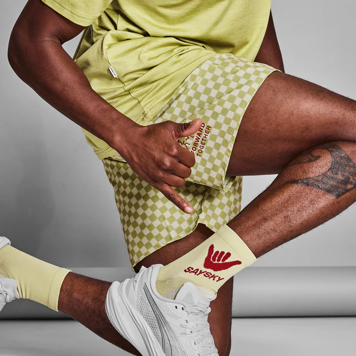 saysky checker pace shorts 5 herre 634 nmrsh21 1034 checker