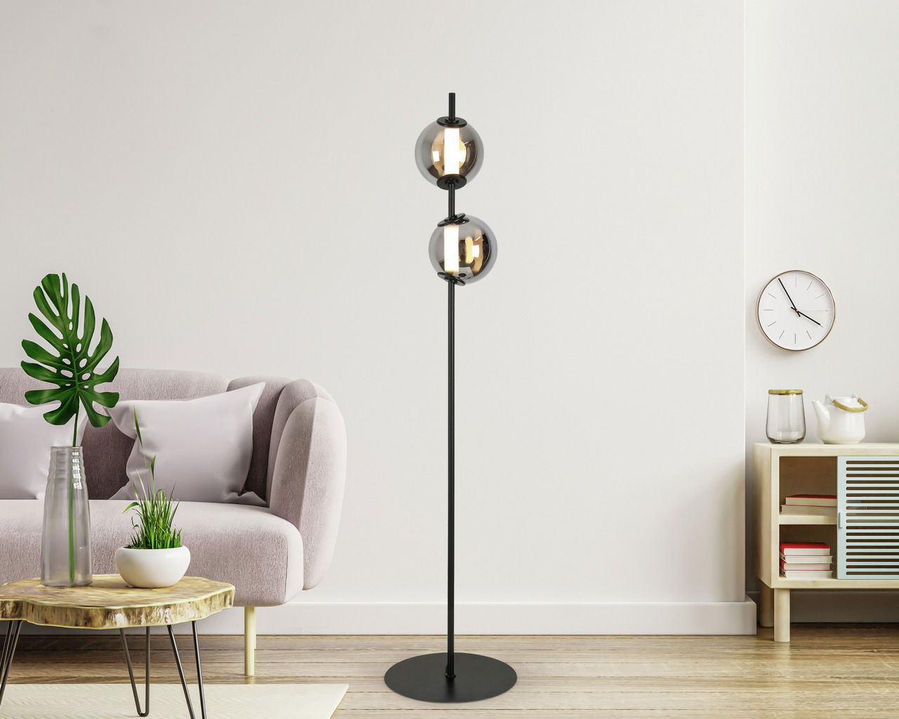 Dieter Knoll LED- Stehleuchte
