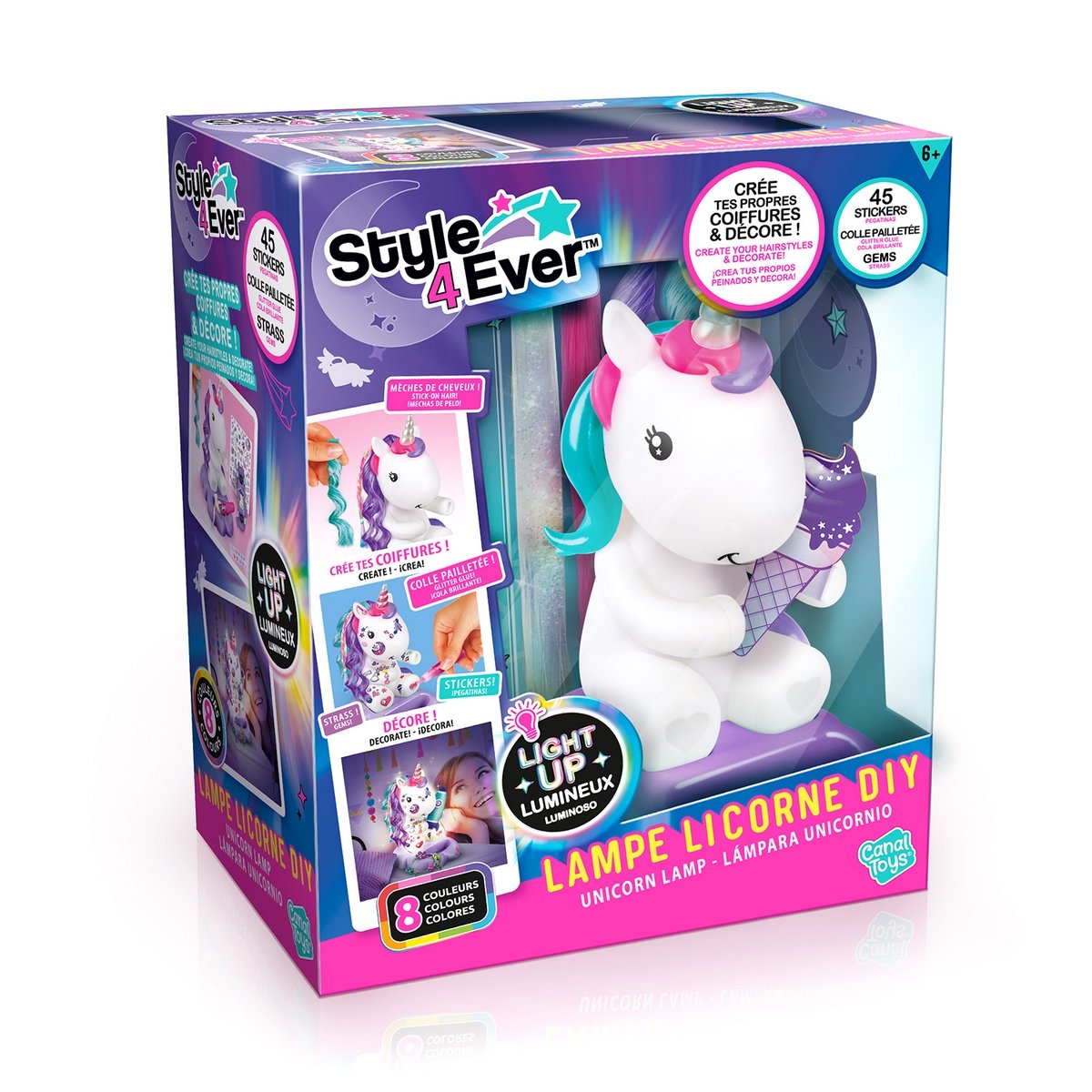 Lampe licorne DIY Style 4 Ever