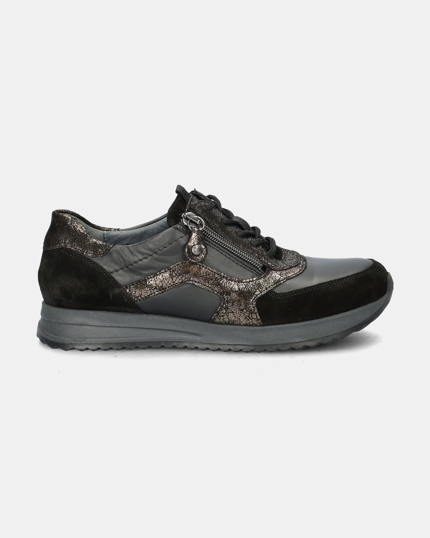 Waldläufer H-Vicky Lage sneakers  - zwart