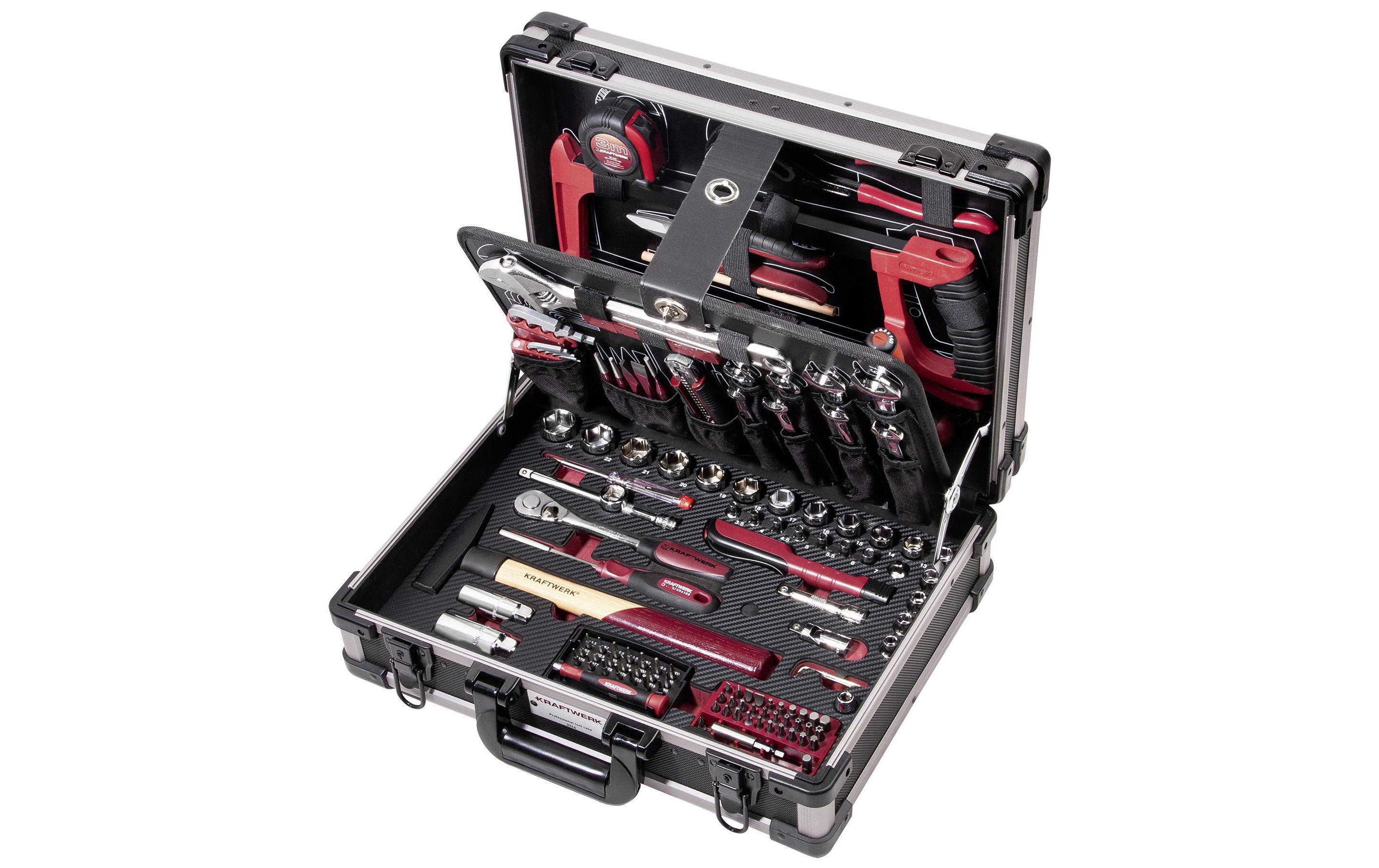 Werkzeugkoffer Profi-Alu KW PB 151-teilig<br>Profi-Alu-Werkzeugkoffer