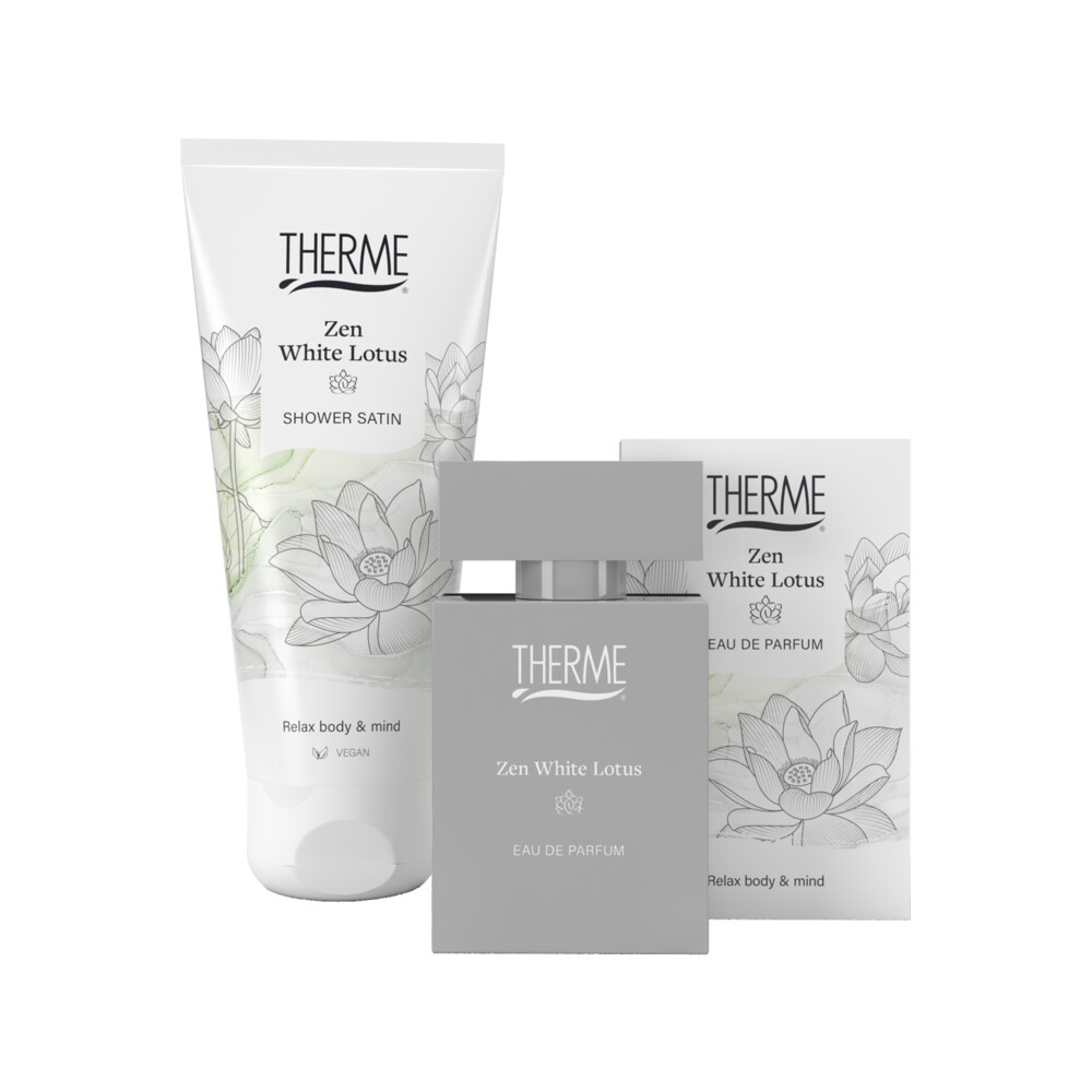 Therme Parfum Geschenkset Zen White Lotus1 set