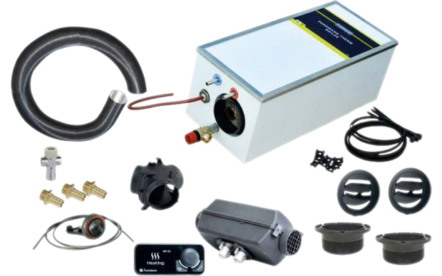 Pundmann Warmduscher-Set 230 V / 500 W / Air 4D