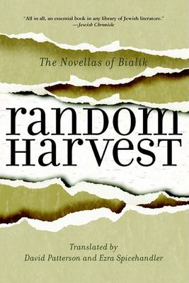 Random Harvest: The Novellas Of Bialik (Paperback)