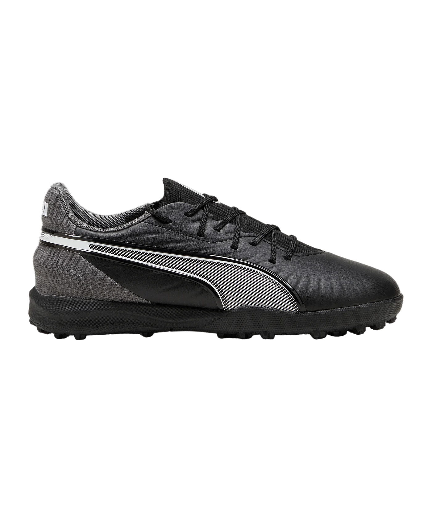 PUMA KING Match TF Eclipse Kids Schwarz Weiss F01