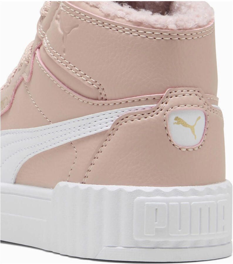 Puma Carina 3.0 Mid WTR sneakers lichtroze wit