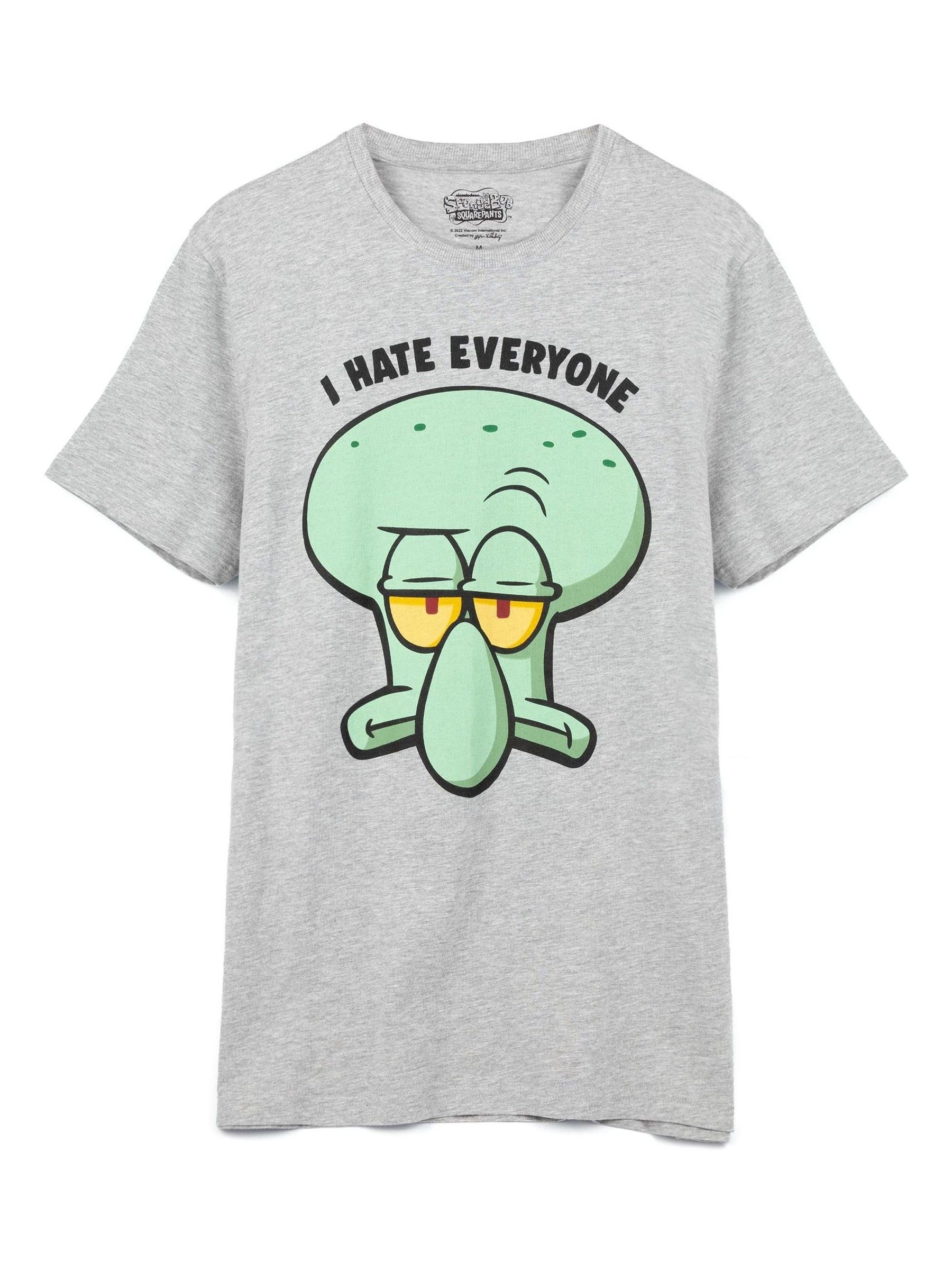 Vanilla Underground Mens SpongeBob SquarePants Short Sleeve Long Leg Licensed Pyjamas