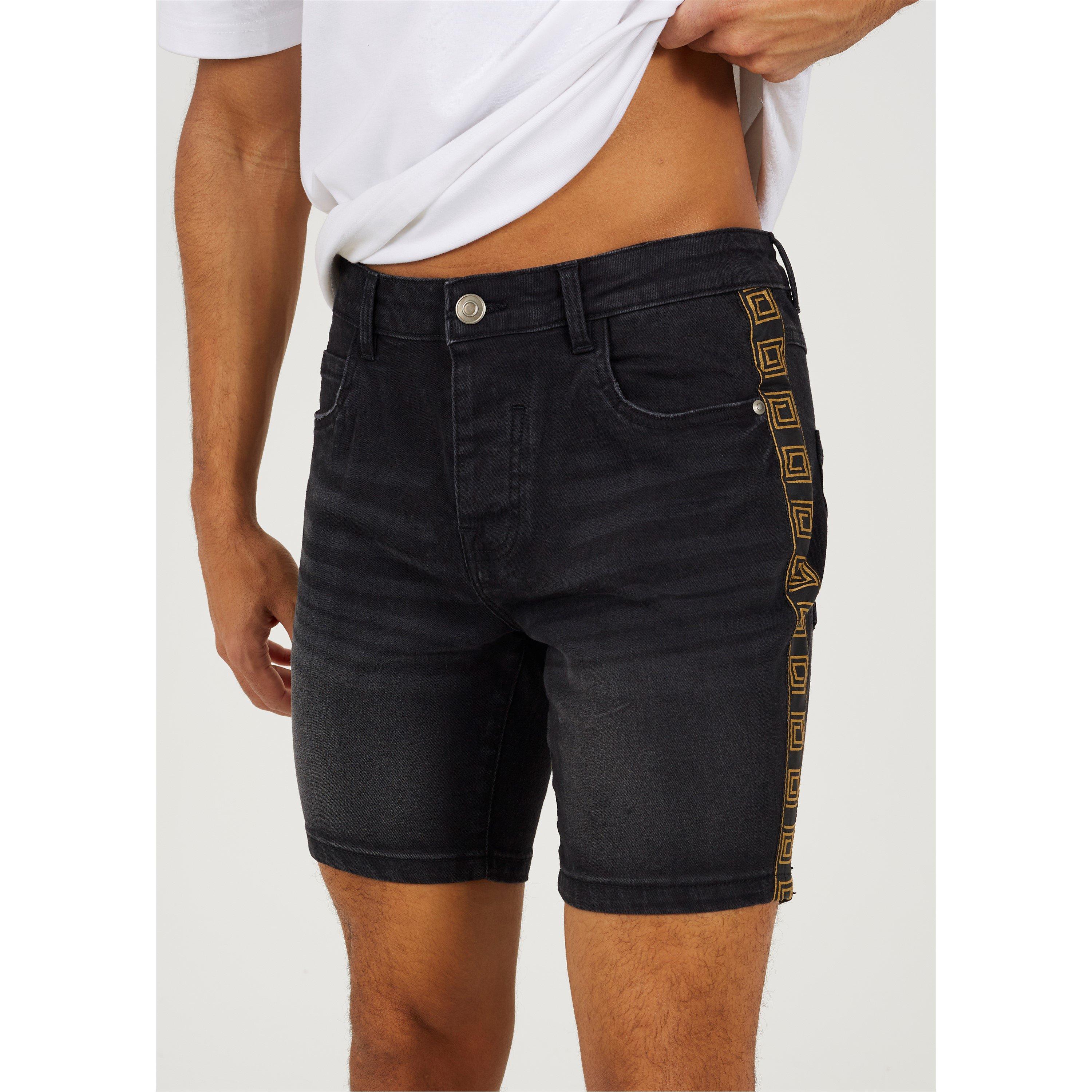 Brave Soul Denim Shorts with Side Seam Detail