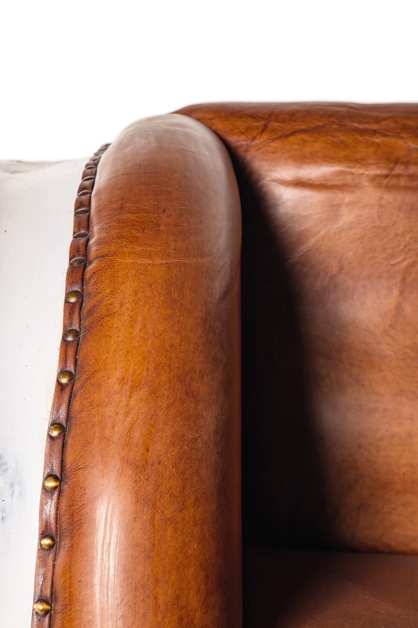 Sofa 'Ambassador Classic', Heck, 2-Sitzer, weiß, L 70 cm, B 163 cm, H 78 cm von fischer's lagerhaus