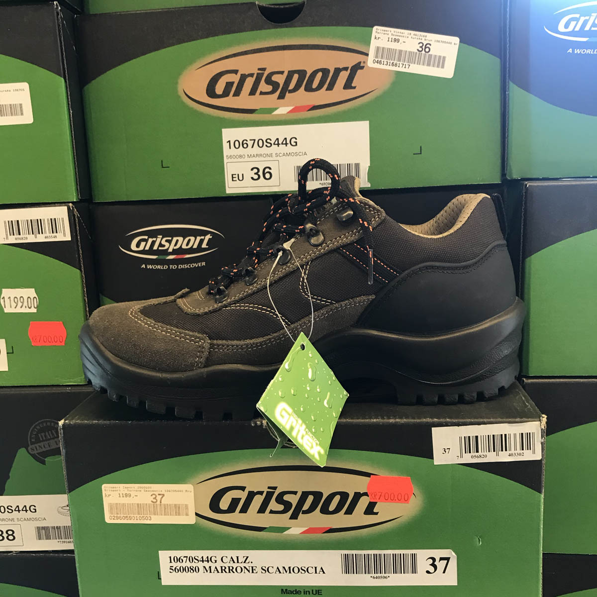 Grisport - Marrone Scamoscia tursko brun