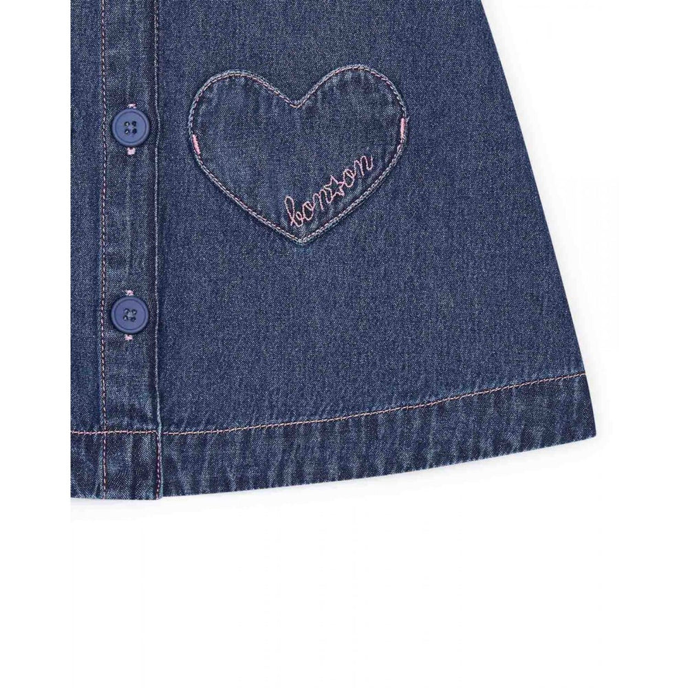 Køb BONTON Chambray Foncé India Nederdel