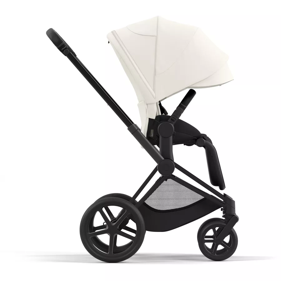 cybex PLATINUM Kombikinderwagen New Priam Priam Matt Black Off White