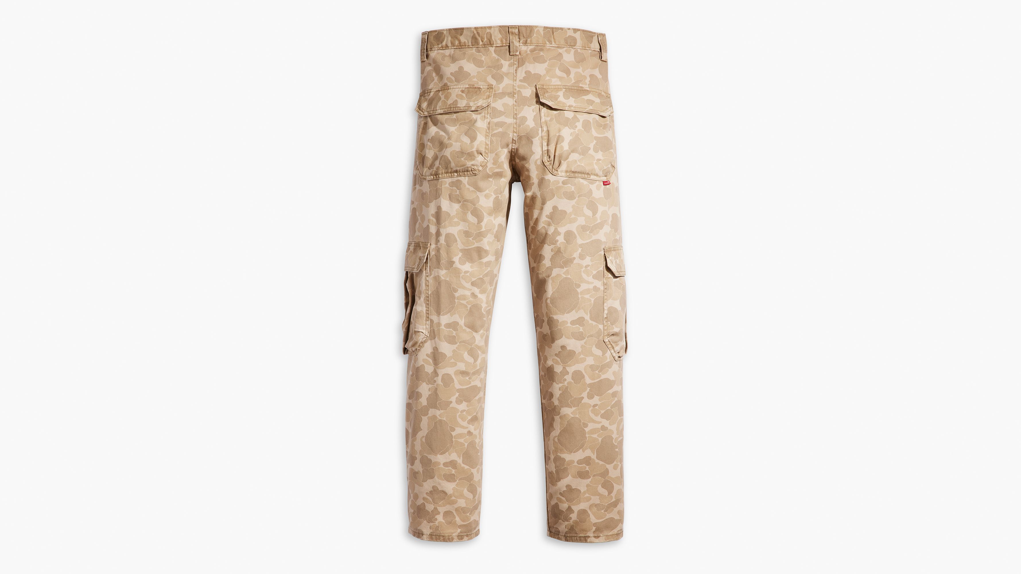 Pantalon Stay Loose Cargo - Safari Classic Duck Camo Print - Beige