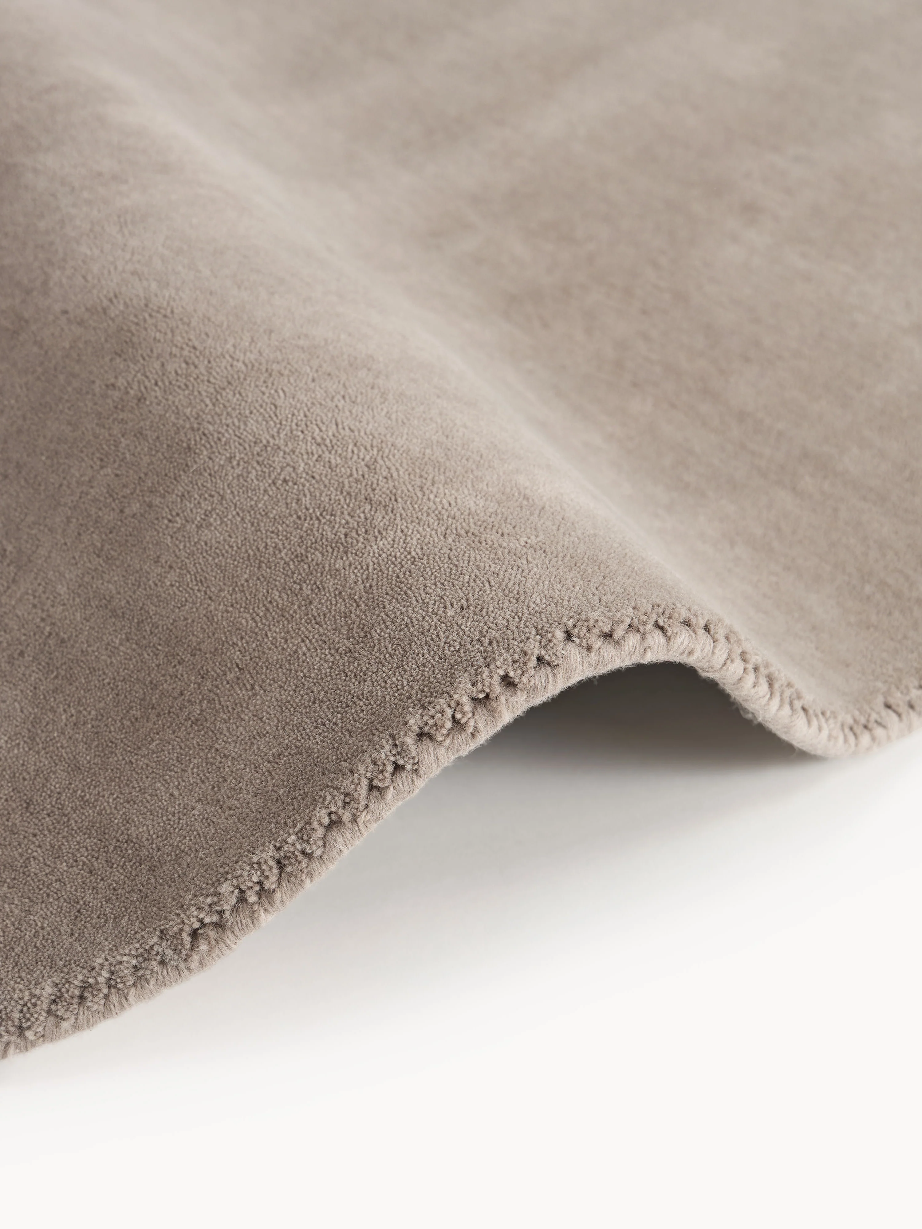 Rond wollen vloerkleed Zayne, handgeweven