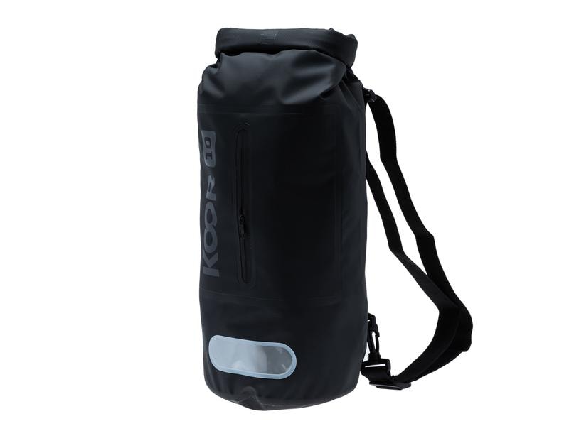 KOOR Dry Bag Toore Schwarz 10 l Wasserdichter Schwimmsack