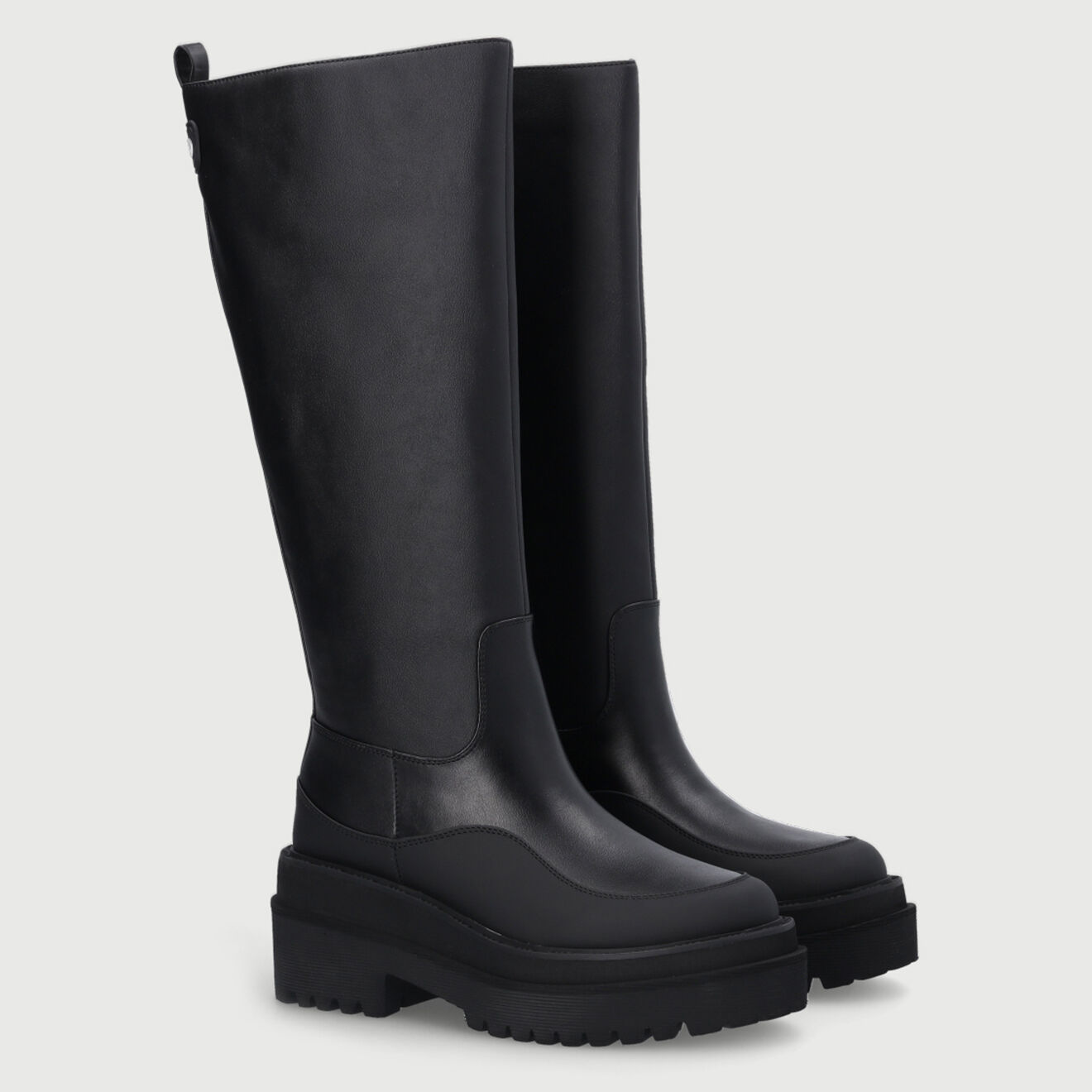 Liu-Jo Bottes en Cuir Lemon noires