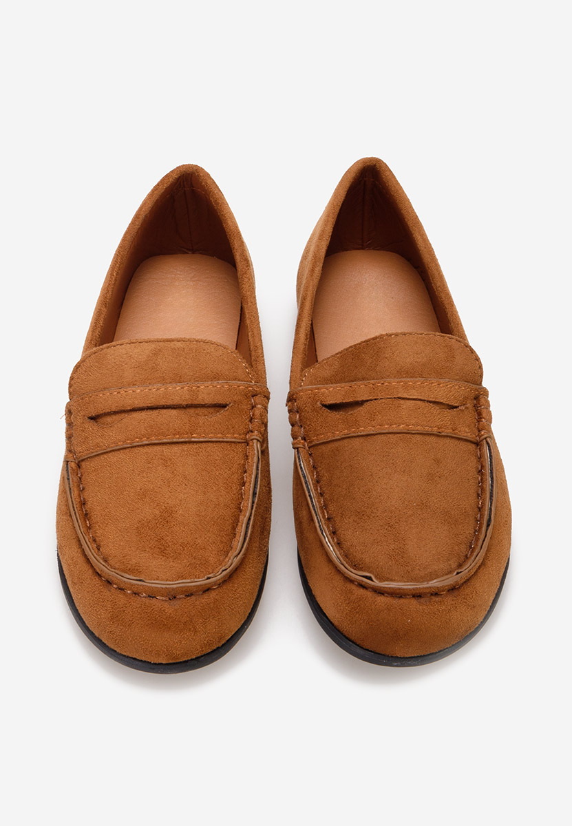 Mocassins garçons chameau Harmoni