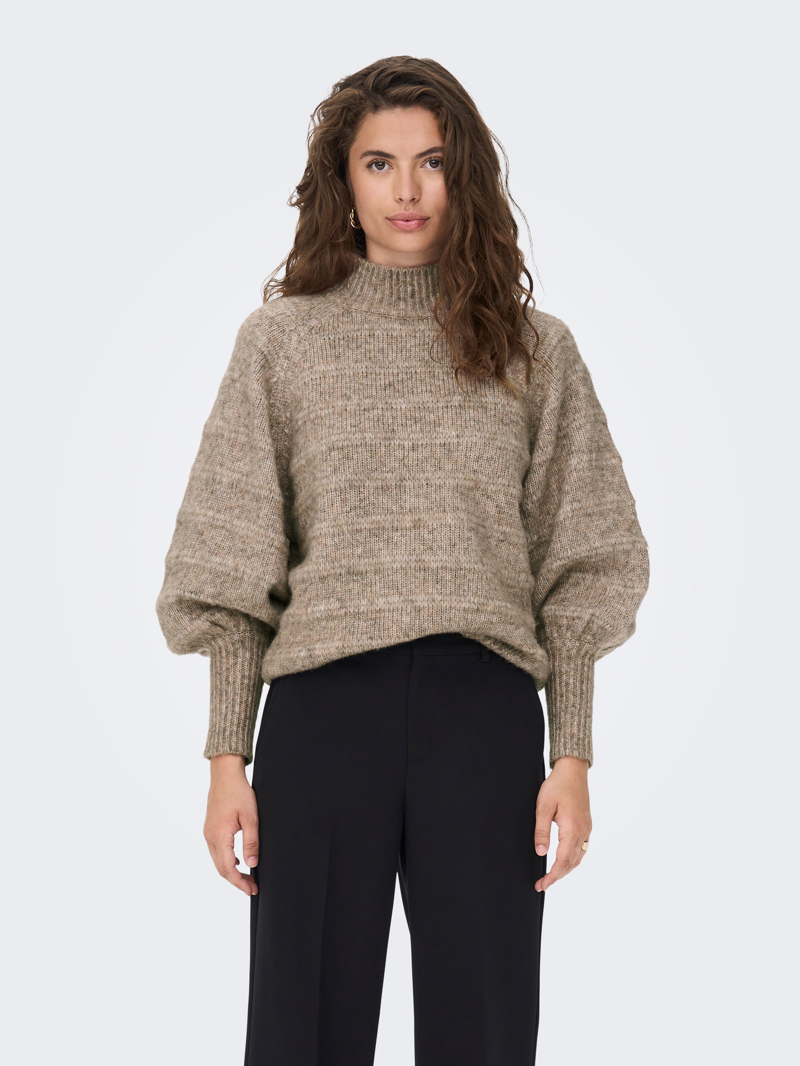 ONLCELINA Strickpullover Chestnut
