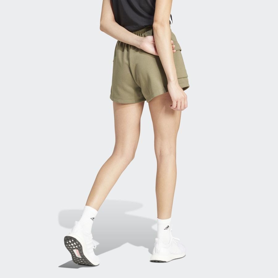 Adidas Short cargo French Terry Petit logo Essentials