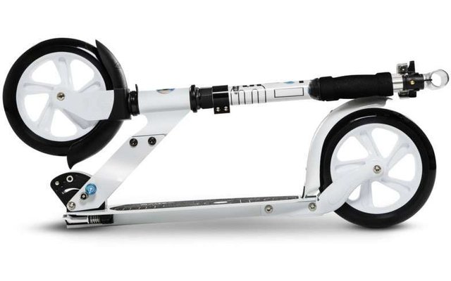 Micro Black/White klappbarer Scooter