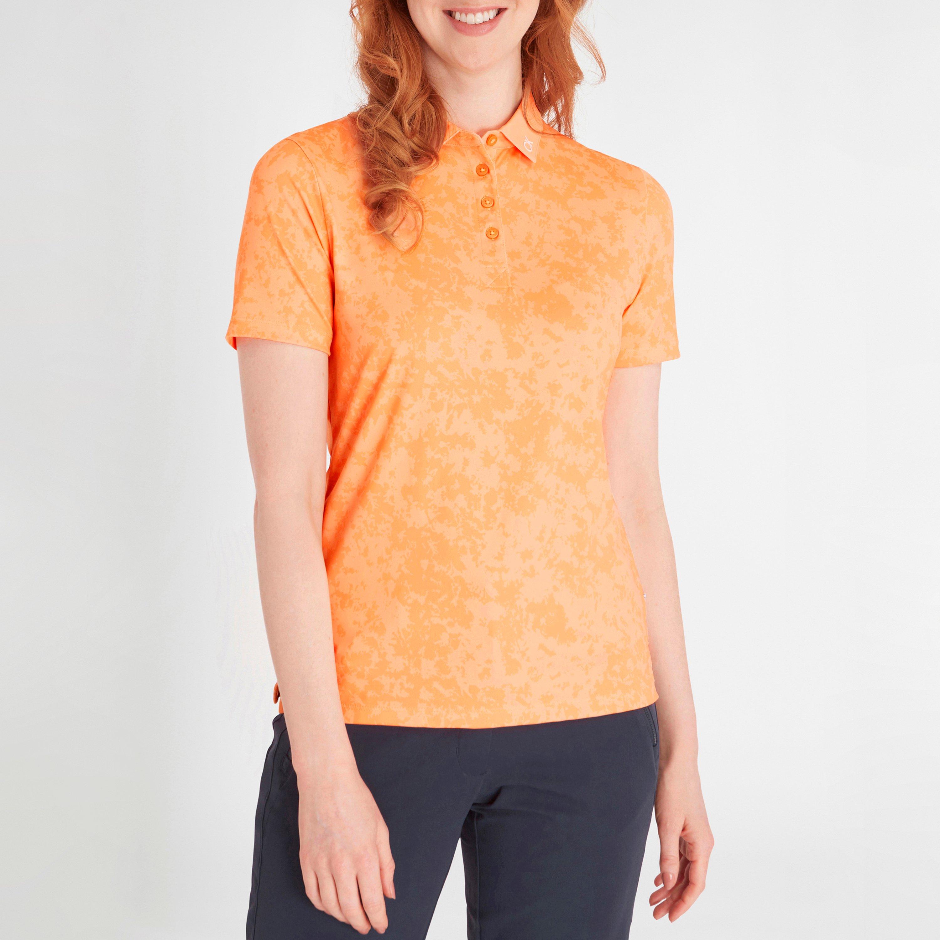 Calvin Klein Golf CK G Cnvas Prnt Polo Ld42