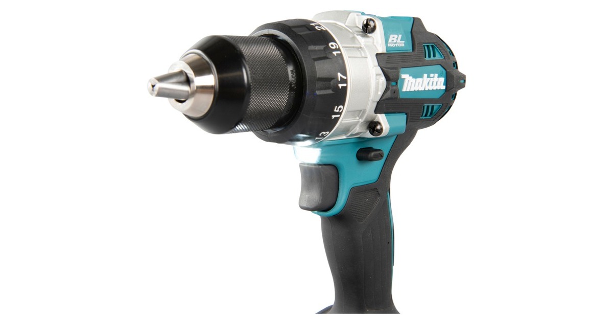 MakitaKlopboor-/schroefmachine DHP486Z 18V klopboorschroevendraaier  (Blauw/zwart, Accu en oplader niet inbegrepen)