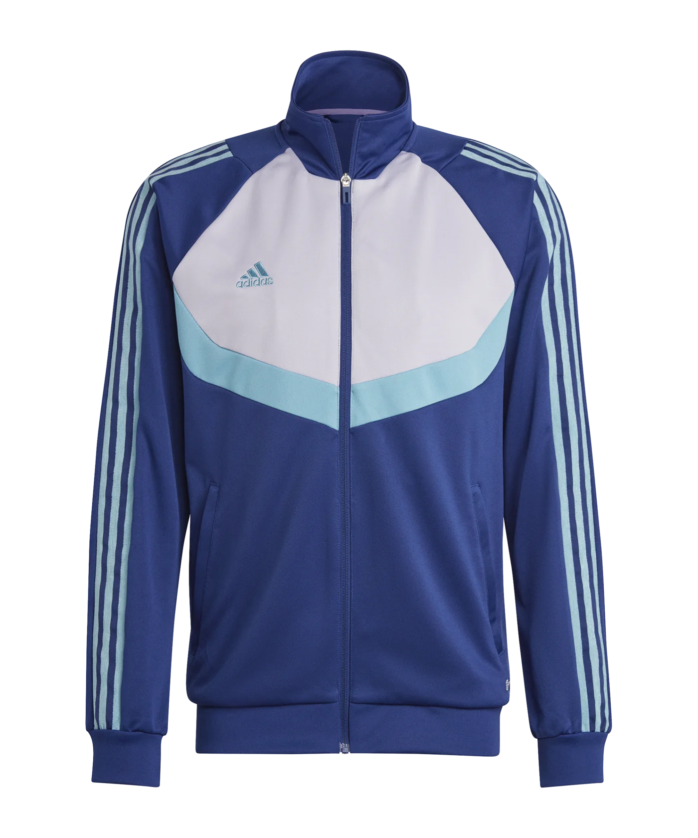 adidas Tiro Jacke Blau