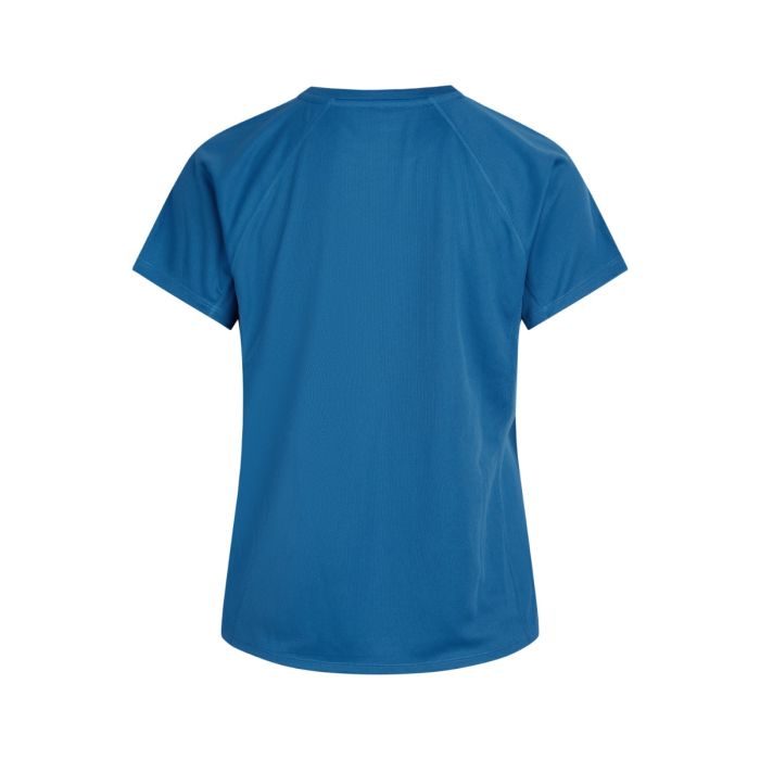 Zebdia Dame T-shirts Sports SS Tee Blå