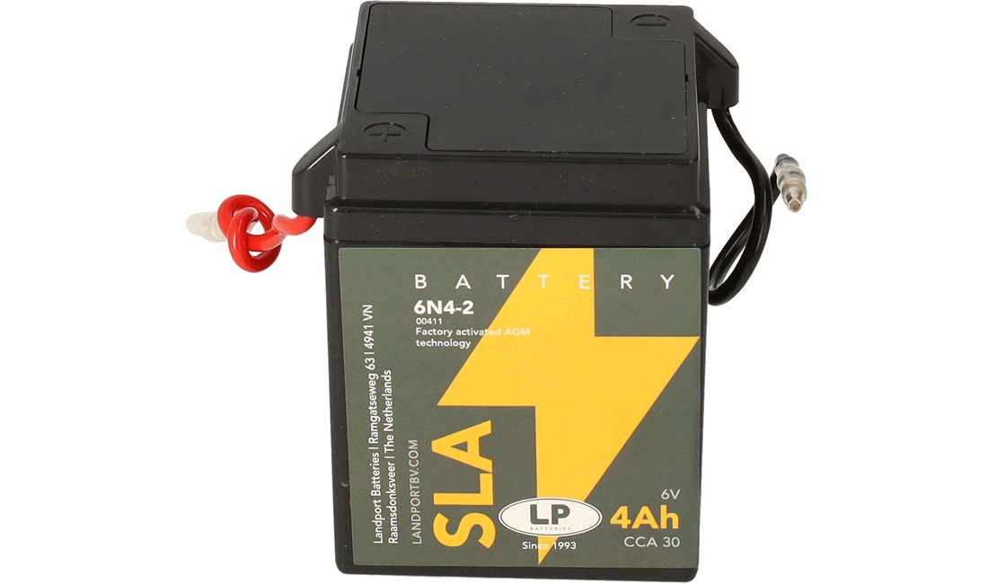Batteri LP 6V-4Ah AGM, XL500