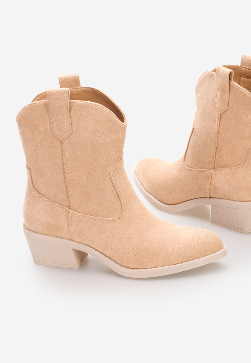 Bottes western femme kaki Zaryna