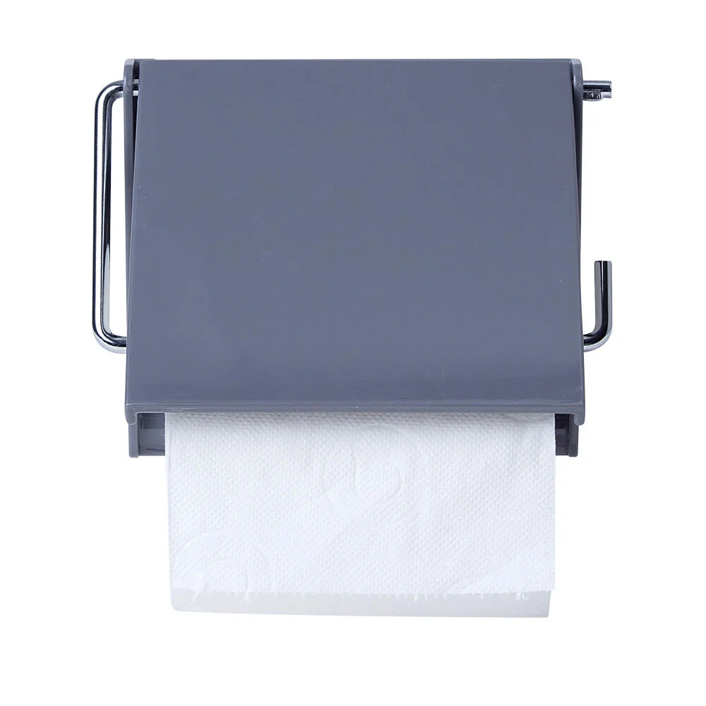 Dérouleur papier toilettes gris
