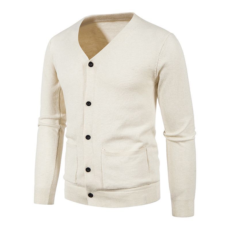 Sparrow Farm - V-hals vest met zakdetail