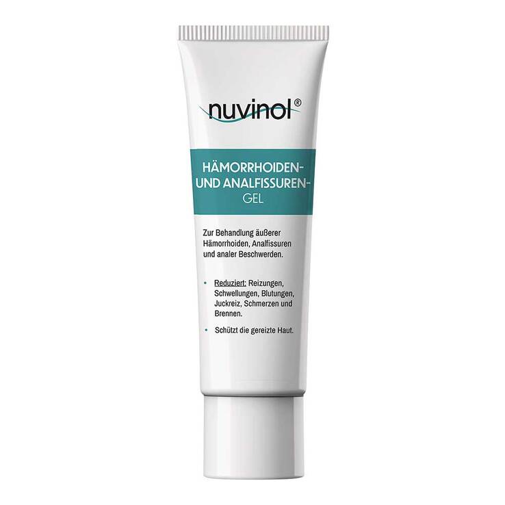 Nuvinol Hämorrhoiden-Gel und Analfissuren-Gel, 40 ml