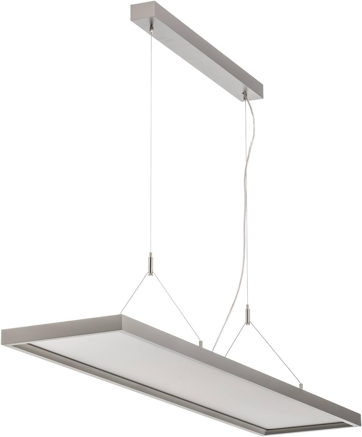 Arcchio LED Panel/Pendelleuchte Büro, Büroleuchte Hängeleuchte 4.000K Uplight & Downlight 5.200lm Leuchtmittel