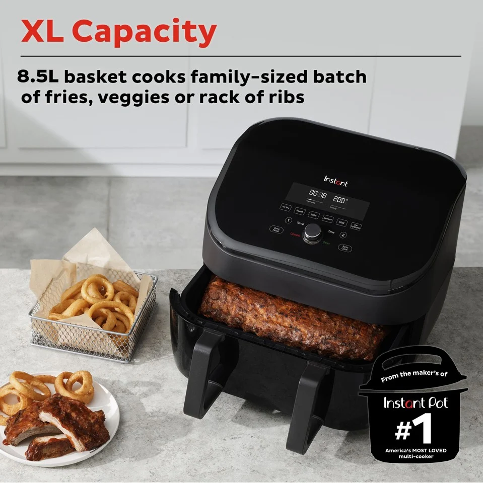 Instant - Vortex Plus VersaZone 8.5 L AirFryer -1700W