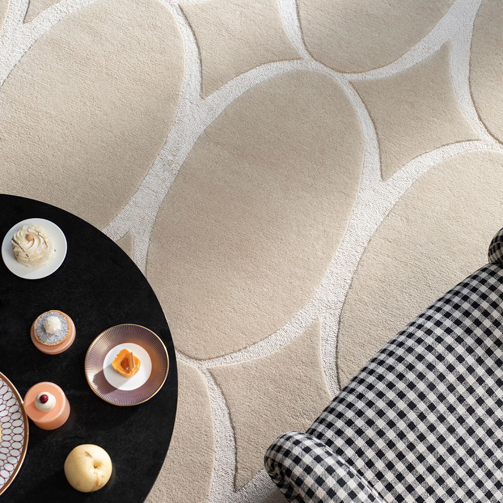 Vloerkleed Beige 039001 Renaissance  | Wedgwood Home
