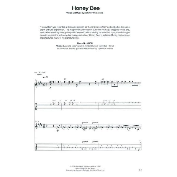 Hal Leonard Muddy Waters Deep Blues