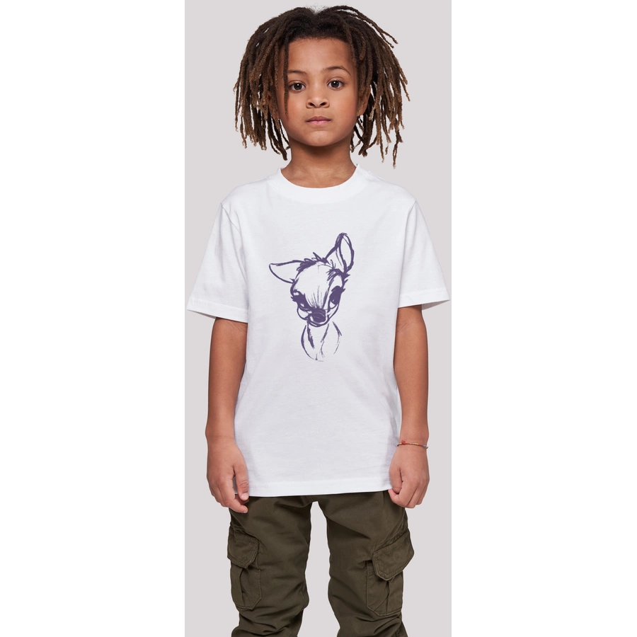 F4NT4STIC T-Shirt  Bambi Mood weiß