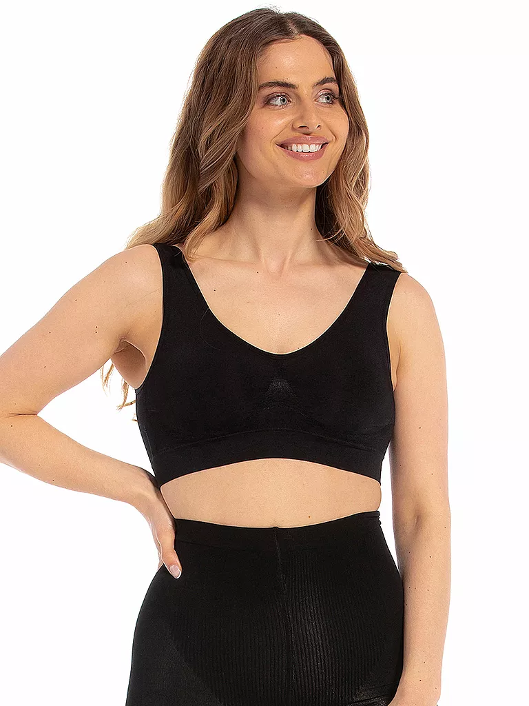 MAGIC BODYFASHION Bustier - Comfort Bra (Black) schwarz