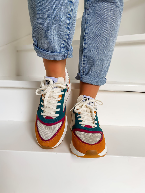 No Name - POWER JOGGER Abricot/Dove